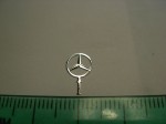 Emblem (vorne) für 1:12 Mercedes Benz, 3D star Stern звезда 6.5 mm 1/12 1/14 1/16 AGD, Neu