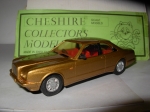1:43 Bentley Continental R Cheshire Models, white metal, Original box, New